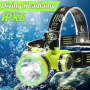 Diving Torch USB Strong Light LED Flashlight IPX8 Lighting At Night Submersible