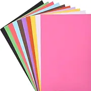50 Pcs Poster Boards, VinTS 11.7 * 16.5 Inches A3 Size 10 Assorted Colorful Poster Board Bright Blank Display Board for School Arts, Classroom Crafts, Exhibits and Notices