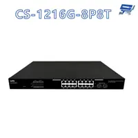 在飛比找蝦皮商城優惠-昌運監視器 CS-1216G-8P8T 2埠 SFP Gig