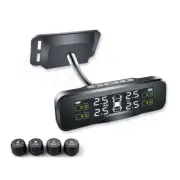 Solar Power TPMS Car Tire Pressure Detector Real-time Monitor W/External Sensors (for: Renault)