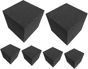 GLSTOY 6pcs Sound Absorbing Panel Cube Soundproof Board for Walls Ceilings Low Frequency Isolation Cotton Easy Installation Sound Blocking for Noise Reduction