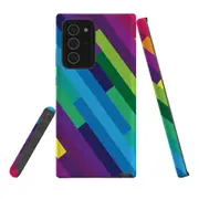 For Samsung Galaxy Note 20 Ultra Case, Tough Armor Back Cover, Rainbows