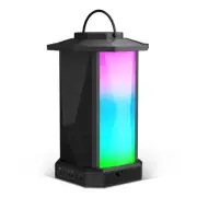 Outdoor Speaker, Bluetooth Speaker with Lights, 50W Stereo Sound, IPX5 Waterp...
