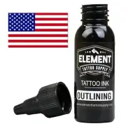 Element Tattoo Supply - Black Tattoo Ink Tatoo Outline Shading Lining Mixing Ink