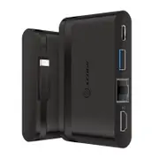 [UCTDHDES] Travel Dock Essential USB-C to HDMI/USB 3.0/Ethernet/USB-C with PD 100W