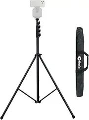 XbotGo Update T4 Tripod for Soccer/Basketball Games Recording: Up to 13 Feet, Extra Quick-Release Mount, Storage Bag, Non-Slip Feet, Wind Resistant, 1/4” Screw Compatible with Most DSLR Cameras