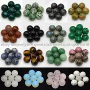 Solid Gemstone Polished Rocks Minerals Crystal Healing Orb 20mm Ball Sphere