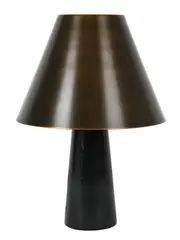 Paros 1 Light Table Lamp in Bronze
