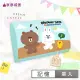 【享夢城堡】MIT卡通記憶午安枕30x20cm(LINE FRIENDS 出遊趣-藍)