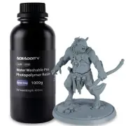 Water Washable Pro Resin - Low Shrinkage 3D Printer Resin, 405nm UV-Curing Wa...