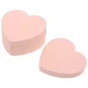 4 Books Memo Pads Colorful Notepad Memo Pad Adhesive Massage Pad Heart Memo