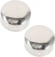 LIFKOME 2Pcs Handrail End Caps Tube Protectors for Railings Durable and Decorative Plugs for Stairs Fencing and High Traffic Areas