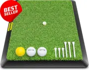 Replaceable Golf Hitting Mat Turf for Outdoor & Indoor Practice