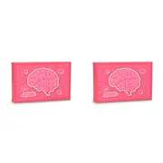 2PK Bubblegum Stuff Brain Teasers Interactive Play Family Party Card Game Set