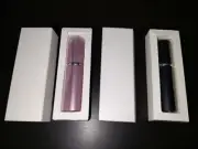Refillable Perfume Atomiser 5ml Spray Bottle Pink And Black Available