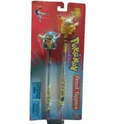 1999 Nintendo Pokémon Pencil Toppers Pikachu & Blastoise ~NEW~