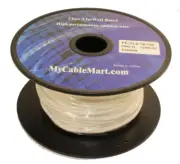 100ft Speaker Wire 16AWG Copper In Wall Rated/CL2 with PVC Outer Jacket
