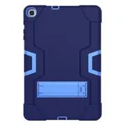 For Galaxy Tab A 10.1 (2019) T510 Contrast Color Silicone + PC Combination Case with Holder