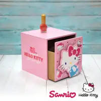 在飛比找Yahoo奇摩購物中心優惠-【百科良品】Hello Kitty 凱蒂貓 立體裁片單抽盒 