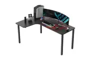 Eureka ERK-CD-L01L-60B L01L-60B 60 inch Large L Shaped Computer Gaming Desk, Home Office Desk