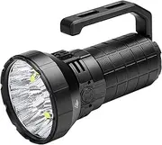 IMALENT MS12mini-C Brightest LED Torch 65000 Lumens, Long Range 1036 Meter Throw Handheld Type-c Rechargeable Flashlight Max 98H Runtime CREE XHP 70.2 Chip Outdoor Camping Hiking Fishing Emergency