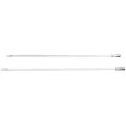 2 Pcs Curtain Accessories Replacement Blind Tilt Wand Stick with Hook