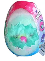 Hatchimals Pom Pom Clip-On Green Penguala Clip-On W/ Lights & Sound - NEW -P2