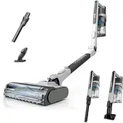 [Shark] PowerPro Flex Reveal Plus Cordless Vacuum, FloorDetect & Dirt-Reveal Technology, HEPA Filter, for Carpets & Hard Floors, Up to 50-Minute Runtime, Powerful Pet Hair Pickup, Java, IZ382H