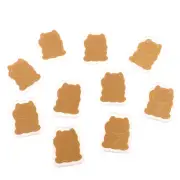 10Pcs Gold Foil Lucky Cat Mobile Phone Decoration Sticker Gold Patch Decoration