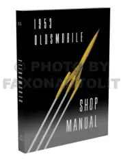 1953 Oldsmobile Shop Manual 53 Olds 88 and 98 Repair Service Book Deluxe Super