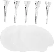 ASAKKURA 1set Guards for Hair Extensions of Hair Glue Protectors Clips Heat Insulation