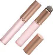 Healeved 2Pcs Portable Lip Brush Versatile Lipstick Applicators for Lip Gloss Eye Shadow and Contouring Makeup Enthusiasts and Beginners