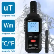 3In1 EMF Tester Radiation Detector Dosimeter Geiger Counter Electromagnetic AU·