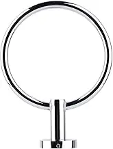 FCFZBTBNM Stainless Steel Round Style Wall-Mounted Towel Ring Convenient Towel Holder Hanger Hanging Bathroom Storage Holder Towel Ring