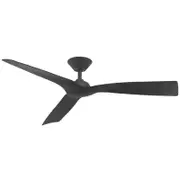 Mercator 132cm Samos DC Ceiling Fan - Black