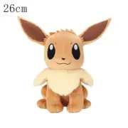 Eevee Poke-mon Plush Stuffed Doll Soft Toy Kids Cute Birthday Gifts 26cm
