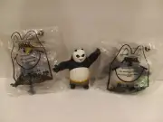Kung Fu Panda 2 - Crane Wings and Panda plus Loose Panda 2011 McDonald's