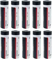 HOUYIBO 10PCS ER14505 Lithium Battery 3.6V 2700mAh AA Size Replacement PLC Industrial Long-Lasting Power Non-Rechargeable Cell