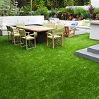 Primeturf Artificial Grass 20SQM 20mm Synthetic Fake Lawn Turf Plant Plastic 4-c