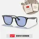 【RayBan 雷朋】方形膠框太陽眼鏡(RB4258F-60180)