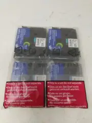 Replace for Brother P-Touch Label Tape Tz Tape 12mm 0.47 Inch Laminated White