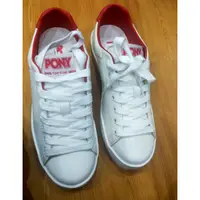 在飛比找蝦皮購物優惠-【PONY】TOP STAR 時尚皮格休閒小白鞋