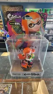SPLATOON INKLING GIRL ORANGE AMIIBO NINTENDO SWITCH 3DS WIIU NEW SEALED
