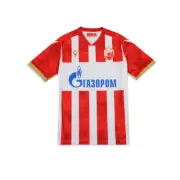 Red Star Belgrade Macron home kit Soccer Jersey Football Zvezda dres 24/2025 Men