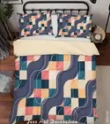 3D Geometry Graphics Quilt Cover Set Bedding Sets Pillowcases Queen 9
