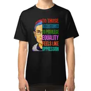 Ruth Bader Ginsburg Rise Together Equality Social Justice T-Shirt T-shirt