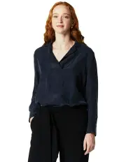 [The Ark Clothing Co.] Cove Blouse in Charcoal
