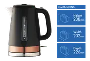 Russell Hobbs Brooklyn Kettle - Copper