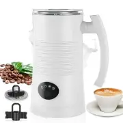 Milk Frother Electric, 4 in 1 Hot & Cold Milk Foamer, Mllk Warmer, Milk Steam...