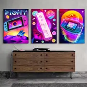[Namly Design] Posters - FIGHT / LEVEL UP / Set of 3